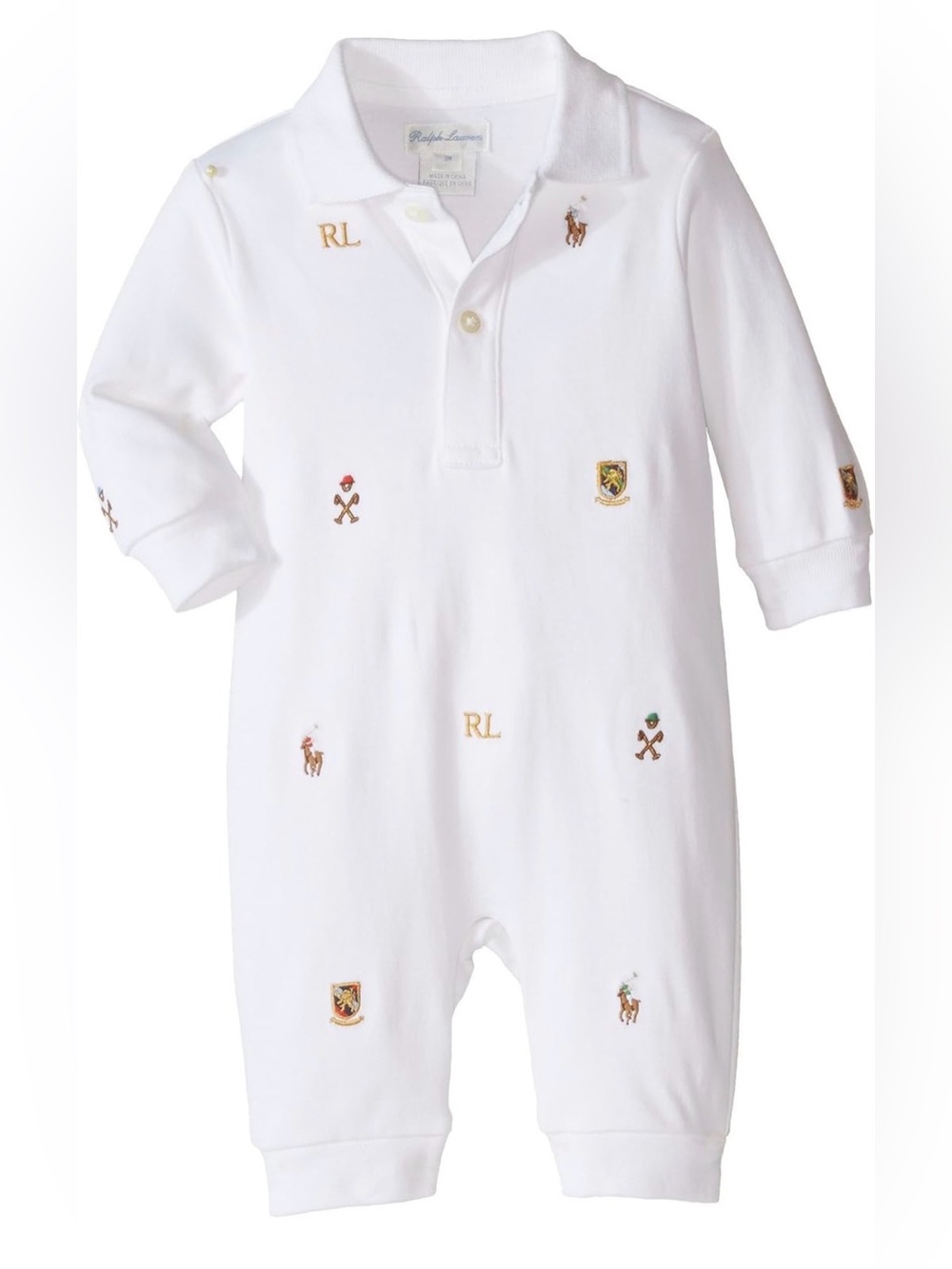 Ralph Lauren polo onesie 6M NWT